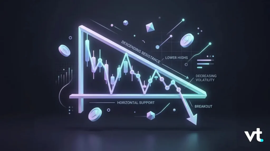 descending triangle chart pattern