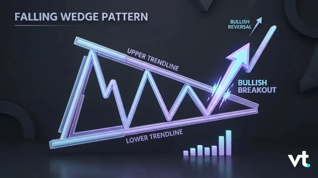 falling wedge chart pattern