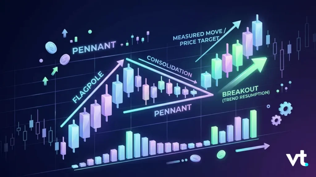 pennant chart pattern
